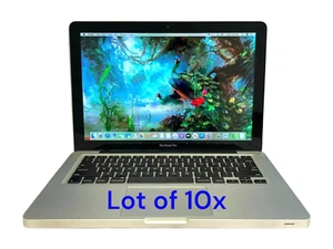 Lot 10x Apple Macbook Pro 13" - i5 8GB RAM + 256GB SSD - High Sierra - Grade B - Picture 1 of 9