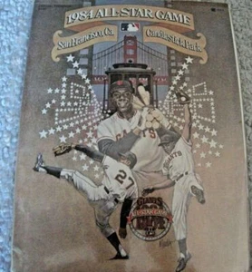 MLB 1984 All Star Game Program from San Francisco Giants Candlestick Park - Picture 1 of 2