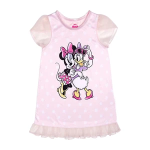 New Disney Toddler Girls Minnie Mouse & Daisy Short Sleeve Nightgown 2 3 4 - Picture 1 of 3