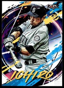 2020 Topps Fire 18 Ichiro   Seattle Mariners  Baseball Card