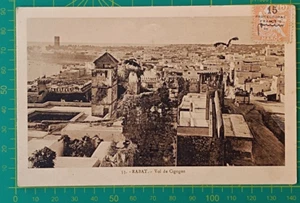 Morocco postcard, 1921 Rabat, France Post Office in Rabat , used - Picture 1 of 8