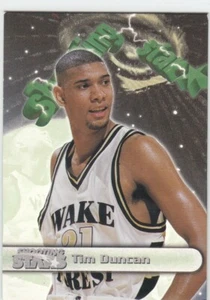 1997 Tim Duncan Wheels Draft ROOKIE PROMO SAMPLE P1 - Spurs Wake Forest RC - Picture 1 of 1