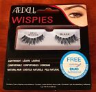 3 PACKS OF EACH Ardell Naked/Wispies Lashes