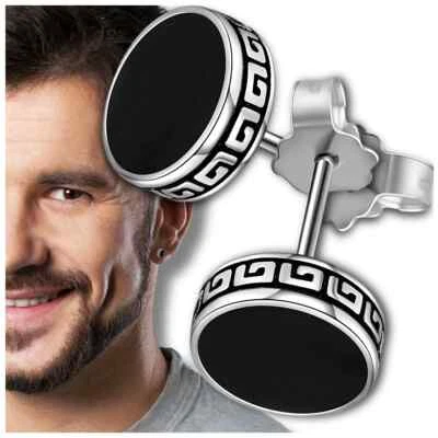 Orecchini in argento per uomo e donna, creoli in rame da 6 mm - Immagine 1 di 4