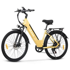 E-Bike 26" Electric Bike for Adults 1200W 52V Motor City Bicycle Commuter Ebike - Picture 1 of 9