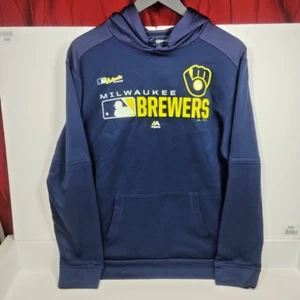 Milwaukee Brewers Majestic Hoodie Herren Medium - Bild 1 von 21