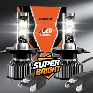 For Suzuki Aerio 2002-2007 6500K 2X H4/9003 LED Headlight High/Lo Beam Bulbs Kit - Picture 1 of 11