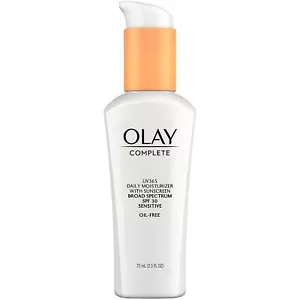 Olay Complete Daily Moisturizer for Sensitive Skin with Sunscreen SPF 30 2.5 Oz - Picture 1 of 3