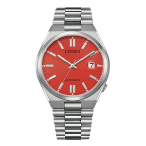 Citizen NJ0158-89W Tsuyosa Sapphire Automatic Blazing Red Dial Limited Edition - Picture 1 of 7