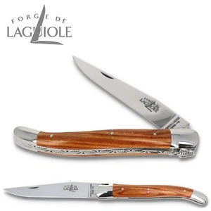 Cuchillo Forge de Laguiole 11 cm - palo de rosa - cuchillo Francia - noble brillante - Imagen 1 de 7