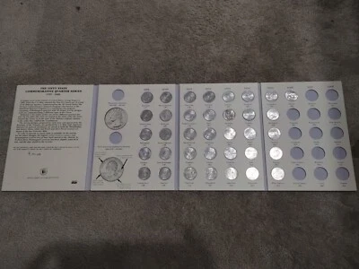 36 STATE QUARTER LOT SET COINS  1999 2000 2001 2002 2003 2004 2005 2006 - Image 1 of 4