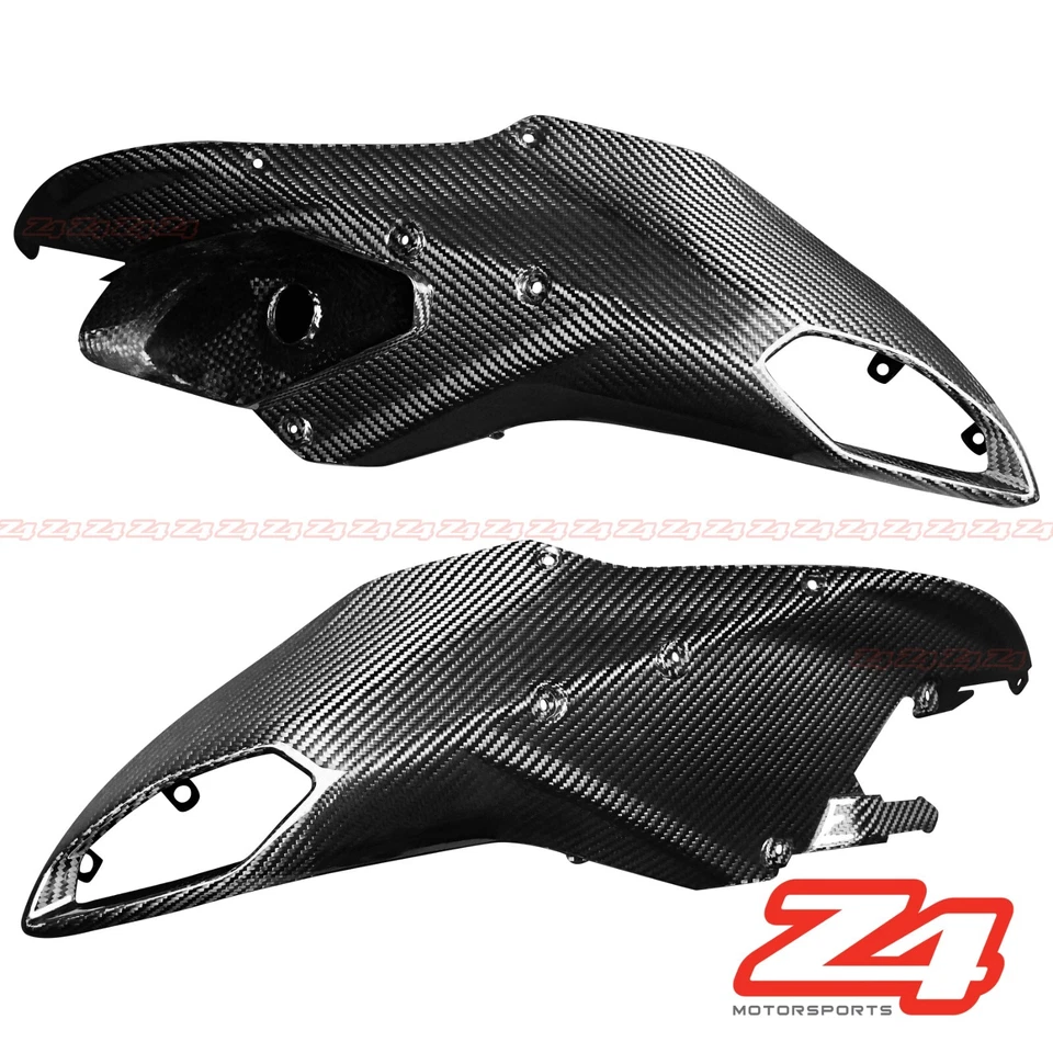 2010-2014 Ducati Multistrada 1200 S Carbon Fiber Front Nose Intake Ram Fairing - Image 1 of 1