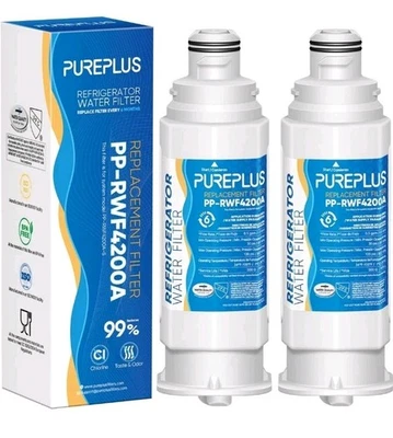 Set 2 PUREPLUS Water Filter for Samsung PP-RWF4200A DA97-17376B HAF-QIN/EXP - Image 1 of 4