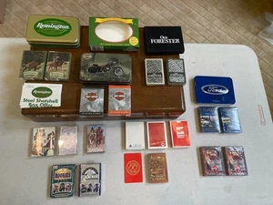 (Posten von 18) Vintage Werbung Spielkarten: Delta/Harley-Davidson/Skoal/Ford - Bild 1 von 9