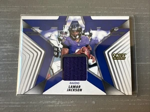 2025 Score #SMJ-LJN LAMAR JACKSON Stars Of The NFL Jersey Patch Baltimore Ravens - Picture 1 of 2