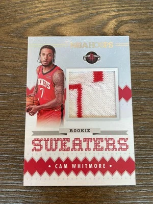 2023-24 Hoops Winter #RSW-CAM Cam Whitmore Rookie Sweaters - Image 1 of 2