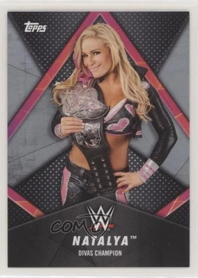 2018 Topps WWE Women's Division Champions Divas Champion Silver/50 Natalya Foto 1 de 2