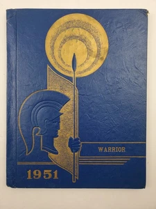 1951 Trent High School Warrior Yearbook - Trent, South Dakota - No Inscriptions - Picture 1 of 6