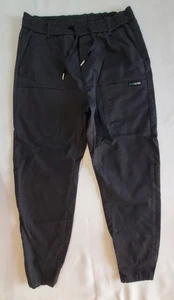 Pantalones de chándal negros Spohlfgr para hombre talla 32x26,5 bolsillos con cordón - Imagen 1 de 6