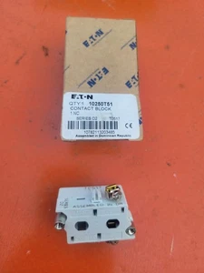 Cutler Hammer 10250T51 Contact Block 1 N.C. SERIES D2 - Picture 1 of 2