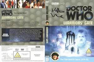 Doctor Who: Warriors' Gate DVD Cover Signed by MATTHEW WATERHOUSE - Picture 1 of 1