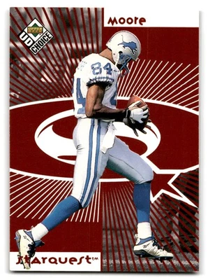 1998 UD Choice #SR24 Herman Moore / Germane Crowell StarQuest/RookQuest Red - Image 1 of 2