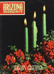1957 CHRISTMAS ARIZONA HIGHWAYS THE WEST WAS YOUNG - Imagen 1 de 1