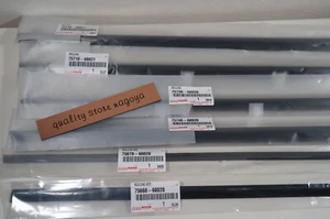 Toyota Genuine 91-98 Land Cruiser 80 FJ80  LEXUS LX450 Door Belt Molding 6 Set - Bild 1 von 6