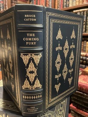 Franklin Library: SIGNED 60: BRUCE CATTON: COMING FURY: VIRGINIA: CIVIL WAR Foto 1 de 4