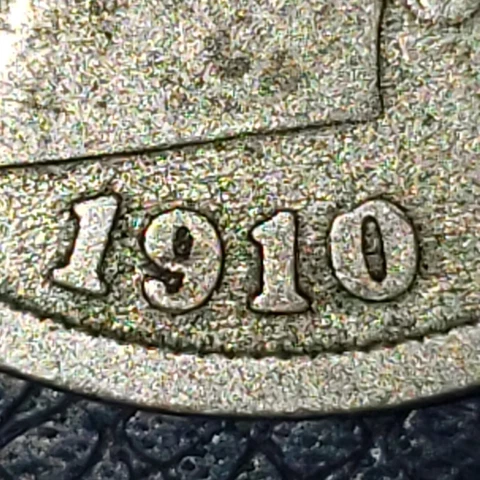 1910 Liberty/V Nickel (G+) Cover