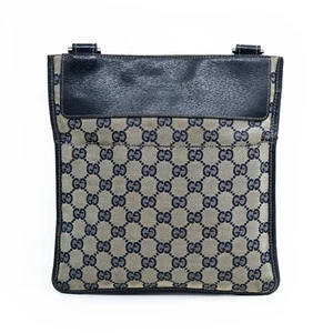 Bolso de Hombro GUCCI GG Lona Beige 27639 Vintage 00s - Imagen 1 de 10