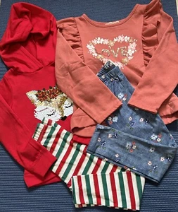 Btween Girls 4-Pack Wardrobe Outfit/Set & Size 5 - Picture 1 of 22