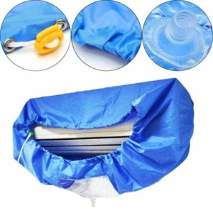 Air Conditioner Waterproof Cleaning Cover Dust Washing Clean Protector Bags - Picture 1 of 10
