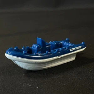 1999 Matchbox #59 Wilderness Adventure Series 12 WHITE-WATER RAFT BOAT Blue - Picture 1 of 8