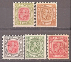 Iceland   Sc# 99-104   MH   Cat Val $138     gtc10 - Picture 1 of 1