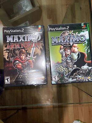 Maximo: Ghosts to Glory  & Maximo Vs Army Of Zin Black Label New Factory Sealed - Image 1 of 4