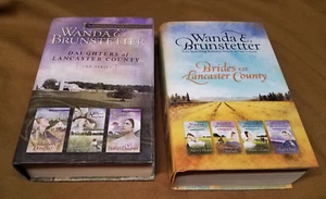 WANDA E. BRUNSTETTER 2 hardcover Bride and DAUGHTERS OF LANCASTER COUNTY - Imagen 1 de 8