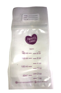 Parent's Choice Disposible Breast Milk Storage Bags, 40 count NEW - Picture 1 of 4