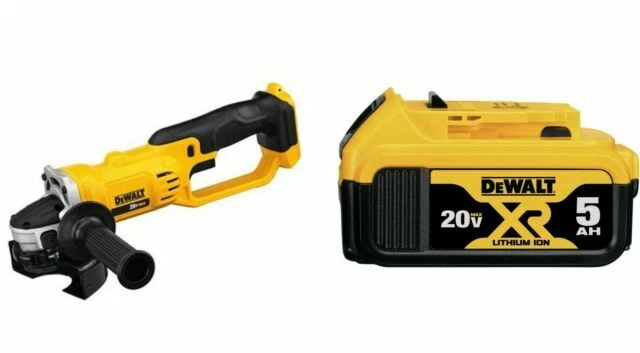 DEWALT DCG412B 20V Cordless 4-1/2 inch Angle Grinder