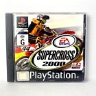 Supercross 2000 + Manual - PS1 - Tested & Working - Free Postage