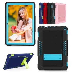 For Amazon Fire HD 10 (7th/9th/11th Gen)Heavy Duty Shockproof Hybrid Rugged Case - Picture 1 of 12