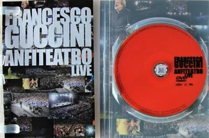 Francesco GUCCINI Anfiteatro LIVE Concert Italy DVD Standard PAL EUROPE TV - Picture 1 of 3
