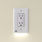 SnapPower GuideLight 2 - Night Light - Outlet Wall Plate With LED Night Lights