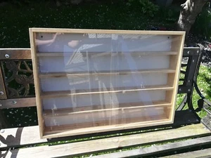 Vitrine für Modelleisenbahn H0 70 x 50 x 9cm Sammlervitrine Schaukasten #2 - Bild 1 von 5