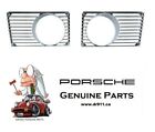 Porsche 914 Front Horn Grille Set Chrome GENUINE 91455923510 91455923610