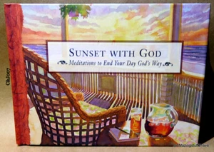 Sunset with God by Honor Books Spiritual Gift Inspirational Gift Groth - Picture 1 of 8