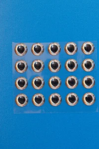 Yeux réalistes de poissons - couleur hiver - (yeux 3D époxy) - Photo 1/1