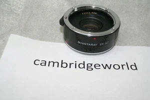 2X AF AUTOFOCUS TELECONVERTER LENS for NIKON mount CAMERAS by QUANTARAY - Picture 1 of 1