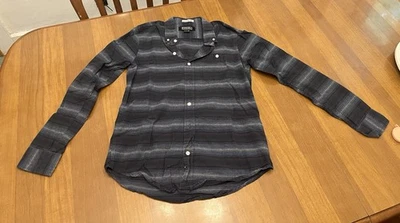 Ezekiel button down blue striped shirt - Size Small - Image 1 of 4