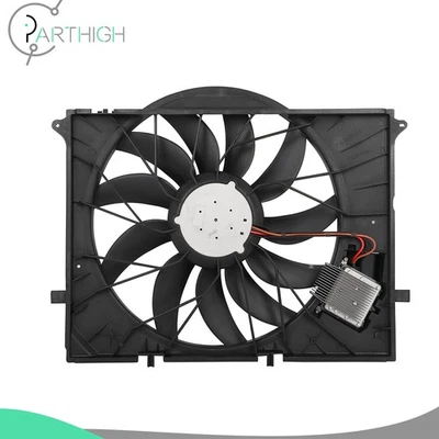 Radiator Fan Assembly Car Electric For 2001-06 Mercedes-Benz Cl500 Cl55Amg - Image 1 of 4